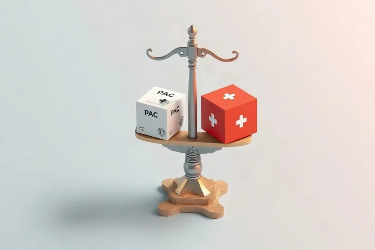 Hero illustration for the article “Super PACs vs. Traditional PACs: Key Differences”