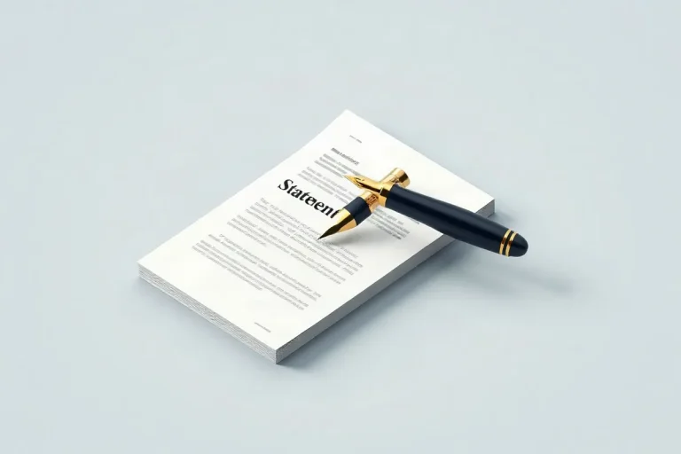 Hero illustration for the article “Understanding Signing Statements: Purpose and Implications”