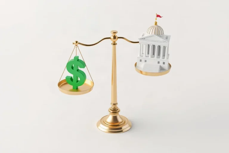 Hero illustration for the article “What Sequestration Means for Federal Budgeting”
