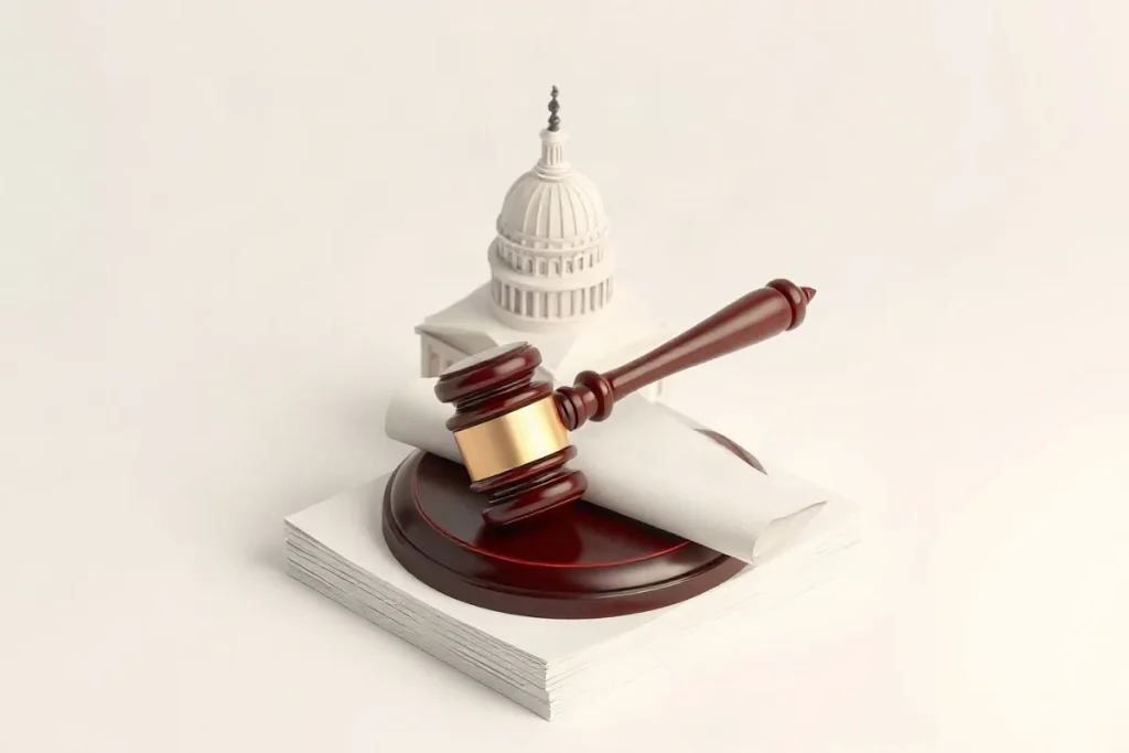 Hero illustration for the article “Inside the Congressional Rules Committee: Gatekeeper of”
