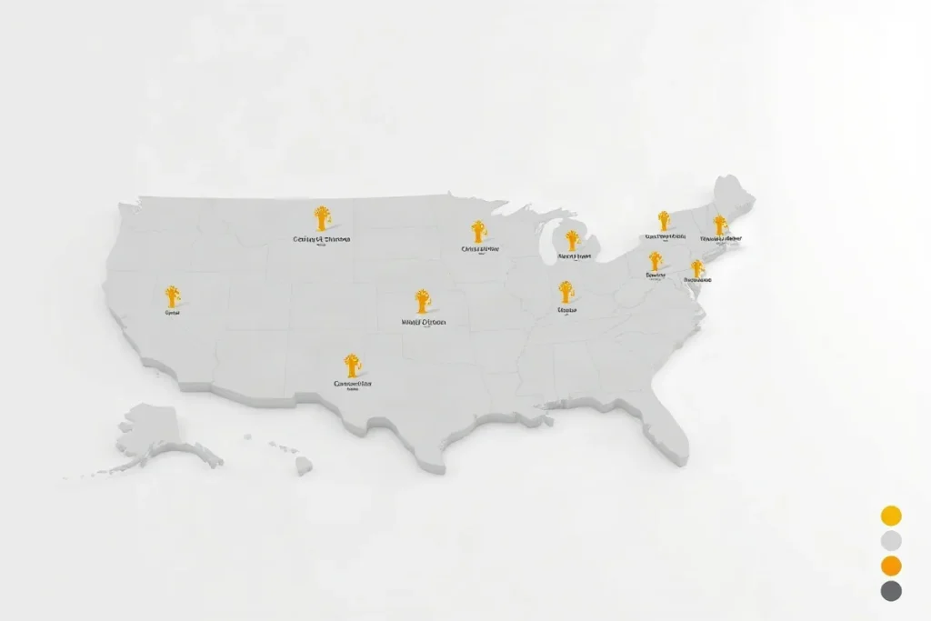 Hero illustration for the article “The Role of Congressional District Mapping in Elections: Who Draws the Lines?”