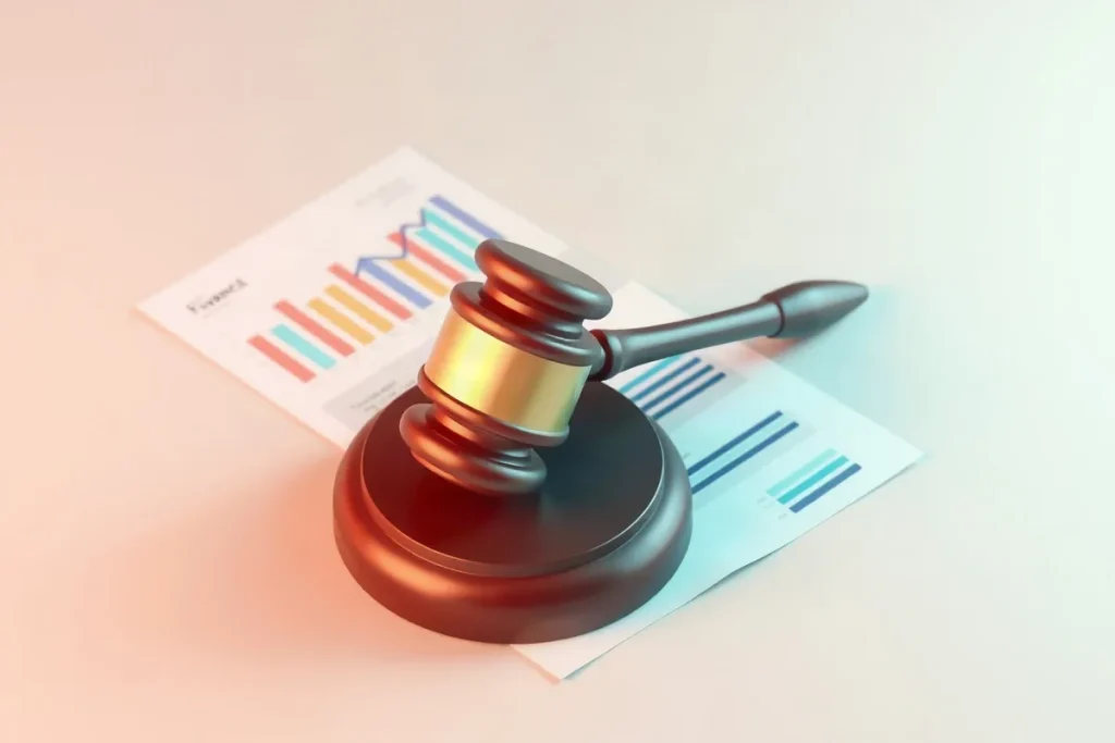 Hero illustration for the article “What Mootness Means for Legal Challenges in Budget Disputes”