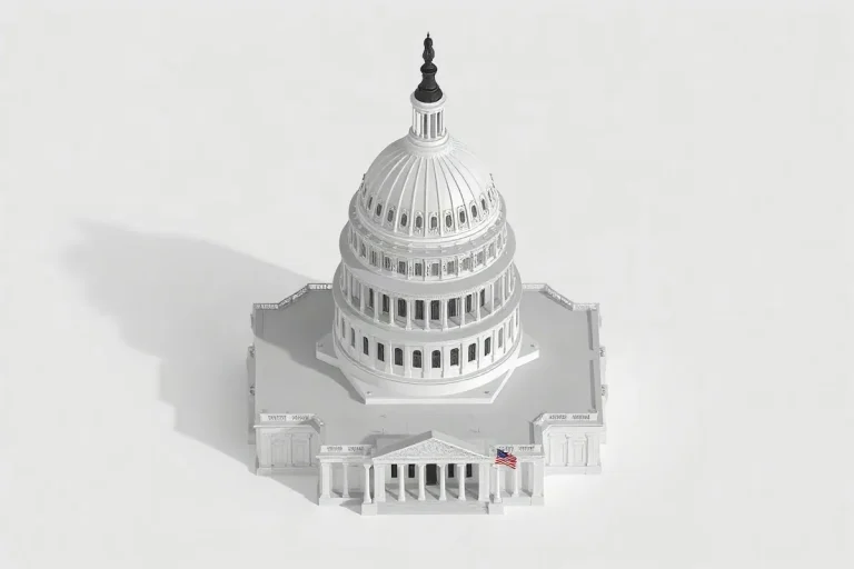 Hero illustration for the article “How the House Decides When No Candidate Wins the Electoral”
