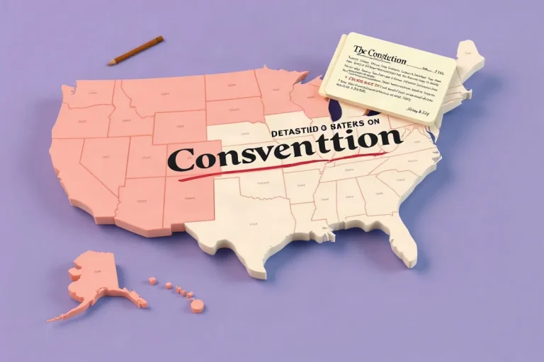 Hero illustration for the article “How a Convention of States Under Article V Could Reshape”