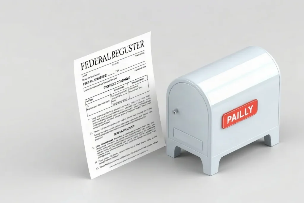 Hero illustration for the article “Notice and Comment: How Public Input Shapes Federal Rules”