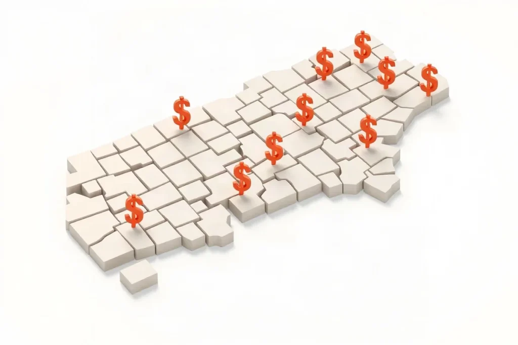 Hero illustration for the article “What Census Data Determines Beyond Seats and Funding”