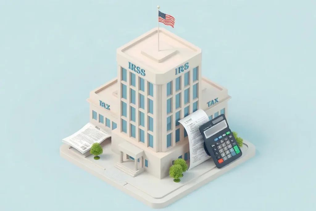 Hero illustration for the article “What the IRS Does Beyond Tax Collection: Roles and Impact”