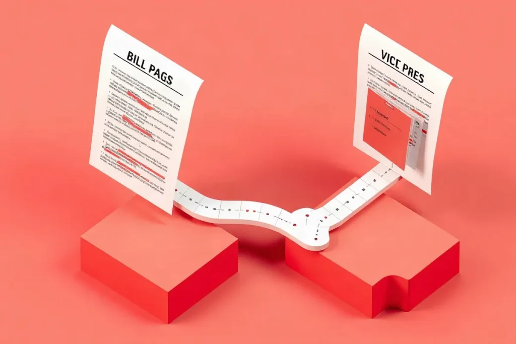 Hero illustration for the article “Regular Order: How Congress Shapes Bills”