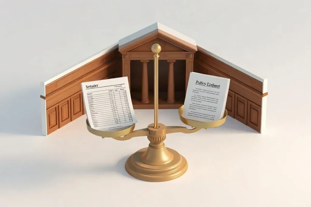 Hero illustration for the article “Budget Reconciliation: What It Can and Cannot Carry”