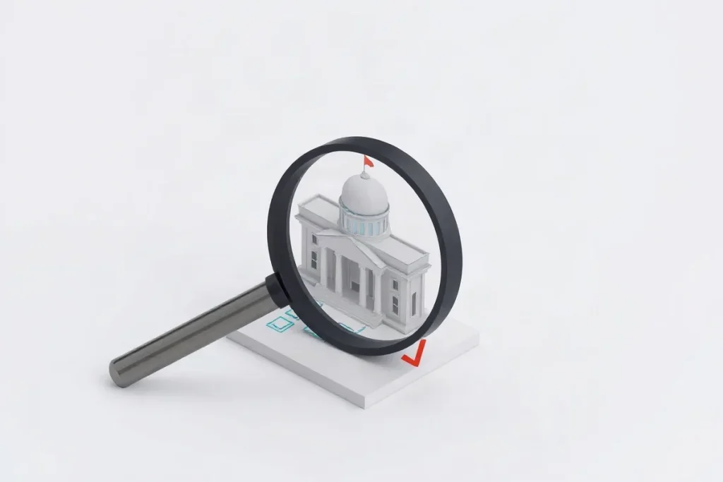Hero illustration for the article “Filing and Tracking a FOIA Request: Navigating Transparency”