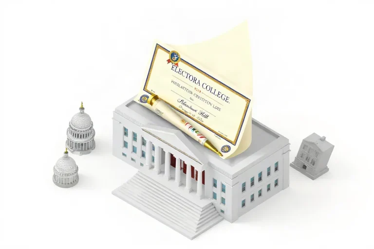 Hero illustration for the article “Twelfth Amendment's Role in Electoral Vote Counting”