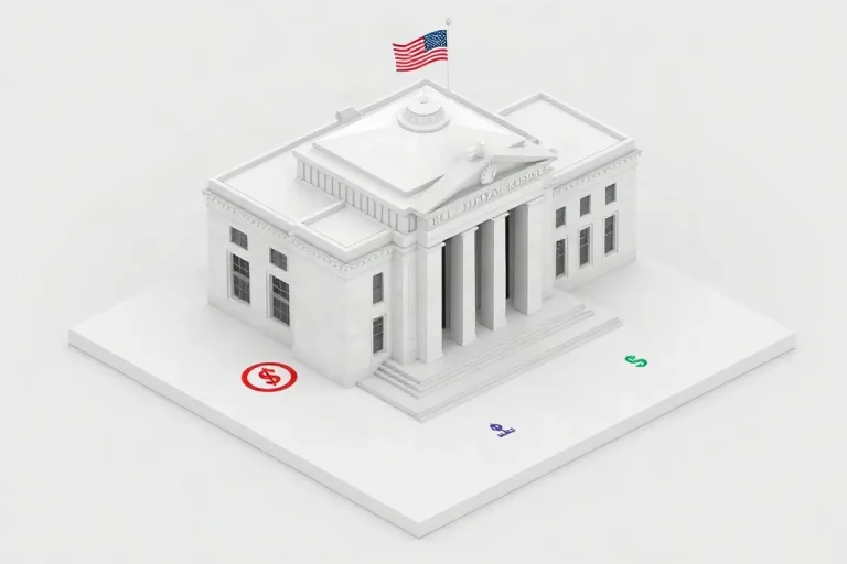 Hero illustration for the article “What the Federal Reserve Does: Key Functions and Impact”