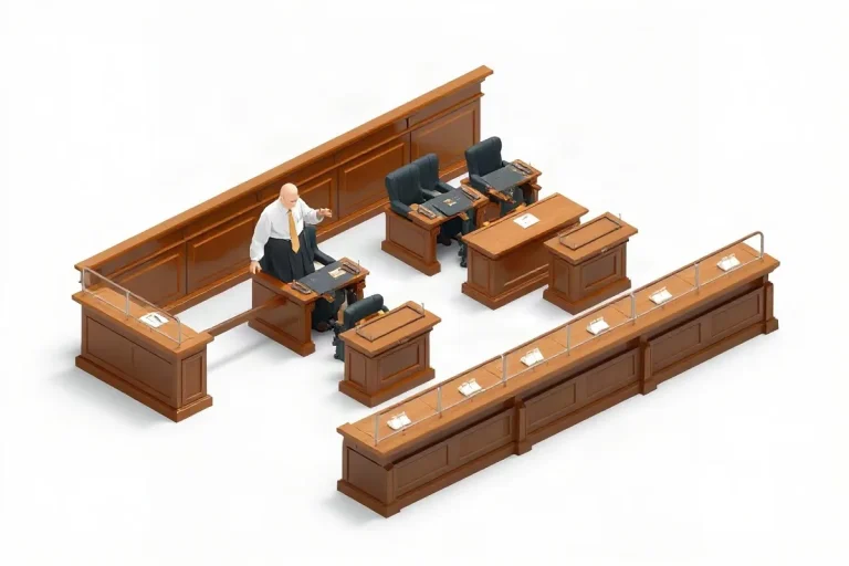 Hero illustration for the article “En Banc Review: How Full Courts Rethink U.S. Appeals”