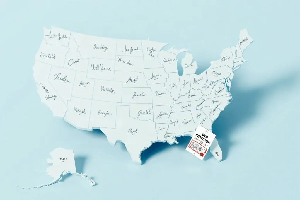 Hero illustration for the article “How New Parties Secure Ballot Access Across States in 2026”
