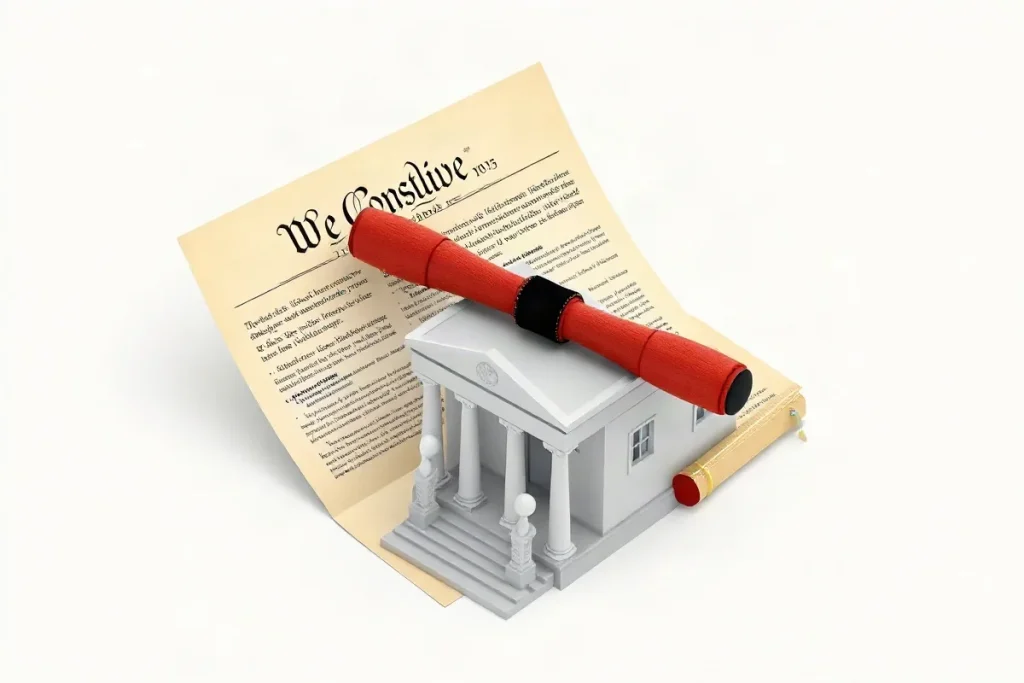 Hero illustration for the article “Where Federal Agencies Derive Their Legal Authority”