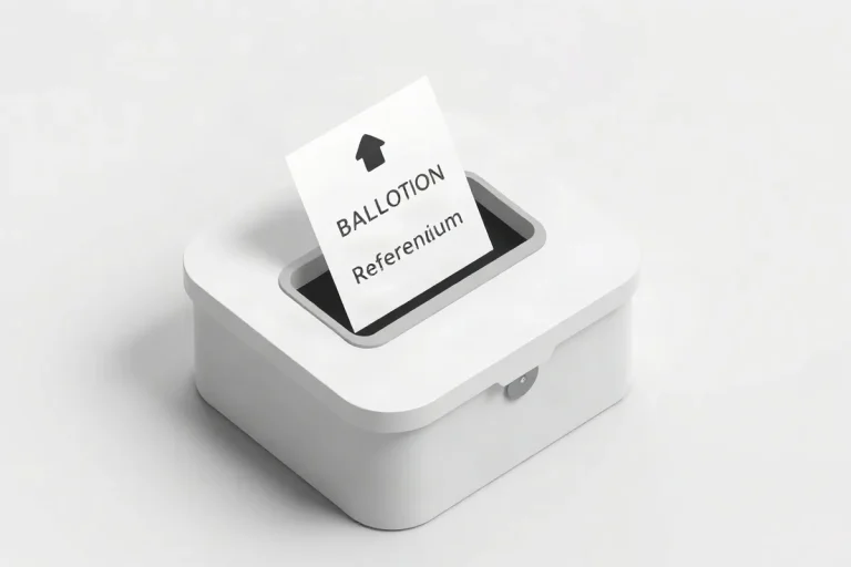 Hero illustration for the article “How Referendums Let Citizens Shape Local and State Policies”
