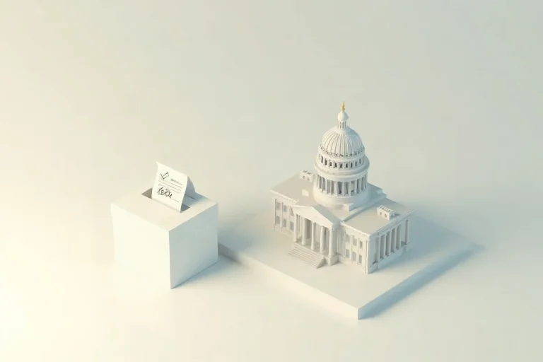 Hero illustration for the article “How Ballot Initiatives Empower Direct Citizen Legislation”