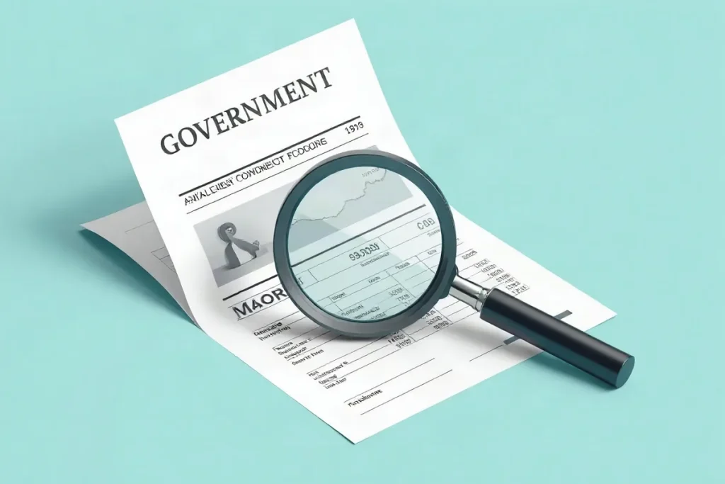 Hero illustration for the article “Government Accountability Office: Auditing State and Local”