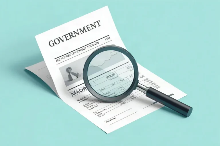 Hero illustration for the article “Government Accountability Office: Auditing State and Local”