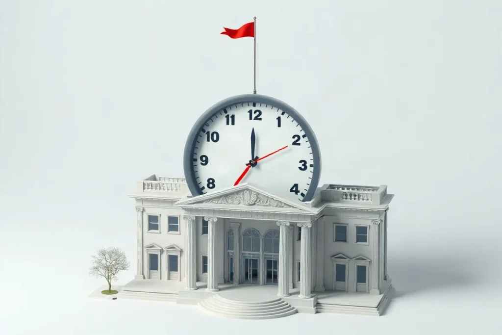 Hero illustration for the article “How Staying a Regulation Impacts Government Budgets”