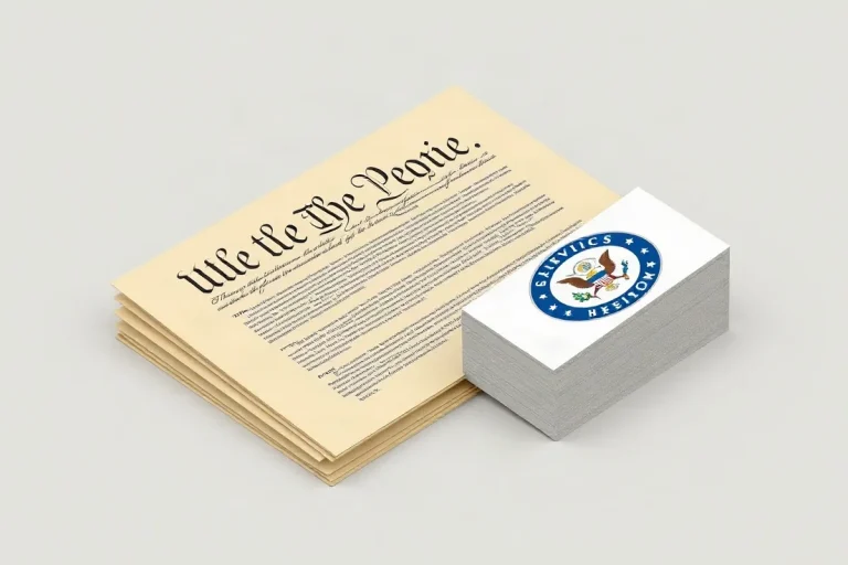 Hero illustration for the article “Citizenship Test Questions: What to Study and How to Pass”