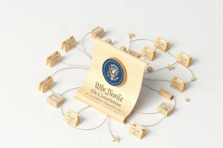 Hero illustration for the article “Executive Branch Meaning: Who Leads It and How”