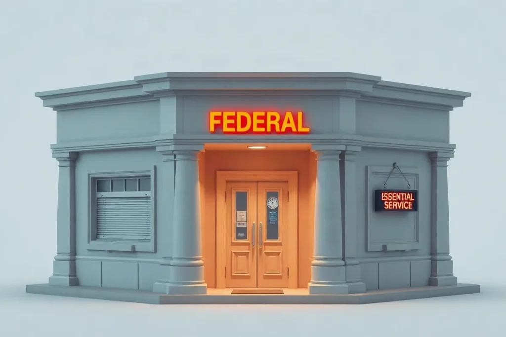 Hero illustration for the article “Government Shutdown: What Happens Procedurally?”