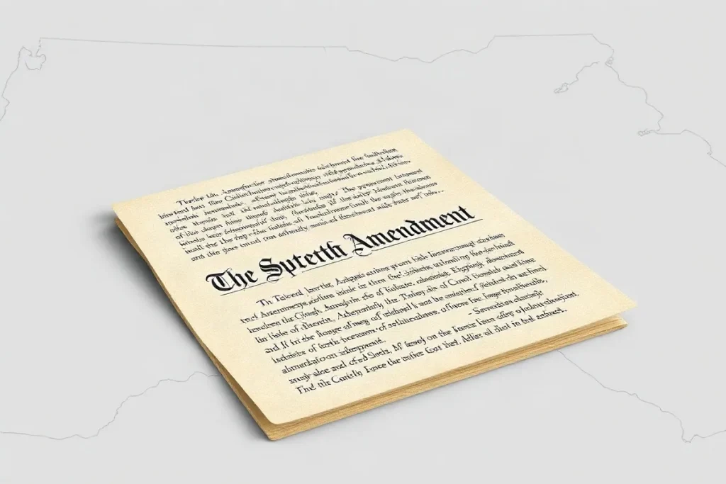 Hero illustration for the article “What Incorporation Did to the Bill of Rights”