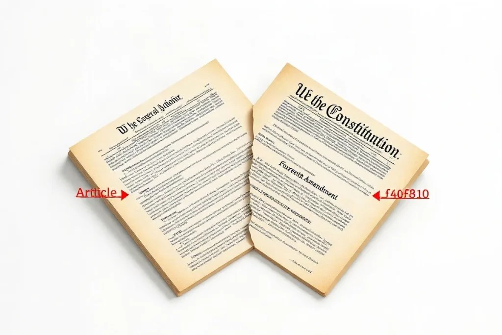 Hero illustration for the article “Constitution and States’ Rights: Where Power Ends”