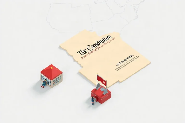 Hero illustration for the article “How a Proposed Amendment Is Ratified by States”